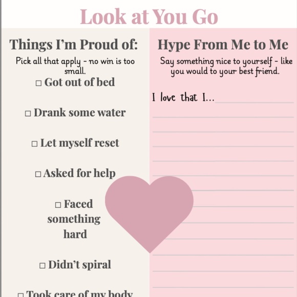 CUSTOM Digital Journal ✿ Self-Care PDF for Your Reset Era - Picture 6 of 9